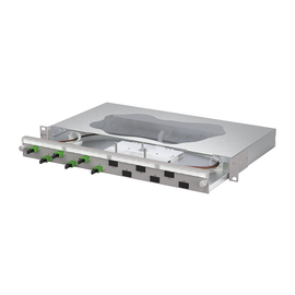 1504695906-F Metz Connect OpDAT slide2 Patchfeld splice6xE2000-S APC OS2 Produktbild front M