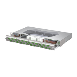 1504697624-E Metz Connect OpDAT slide2 Patchfeld splice24xLC-D APC OS2 Produktbild front M