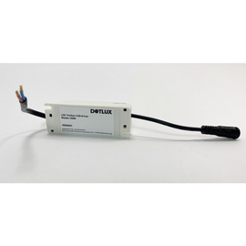 4686 Dotlux ExternerTreiber CIRCLEugr- dim 300mA 9W nicht dimmbar Produktbild front M