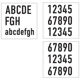 4751 Dotlux Hausnummernset für LED- Hausnummernleuchte WALLsquare Produktbild front M