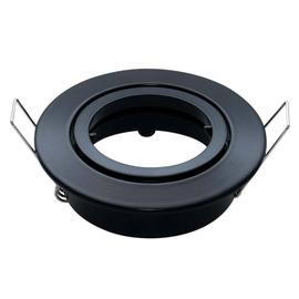 4853 Dotlux LED-Einbaufassung MINIgu10 schwarz für GU10 Produktbild front M