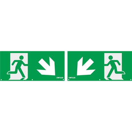 5403 Dotlux Erweitertes Piktogrammset Pfeil diagonal links und rechts unten f Produktbild front M