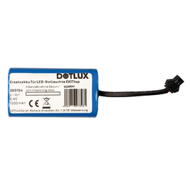 300154 Dotlux Ersatzakku für LED Notleuchte EXITtop 3679-1 3H Produktbild front M