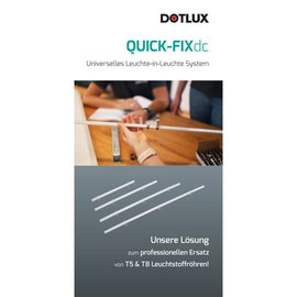 600185 Dotlux Flyer QUICK-FIXdc Produktbild