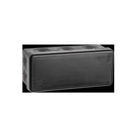 78751 SG Leuchten IP65 JUNCTION BOX 43X99 BLACK-6 PACK Produktbild front M