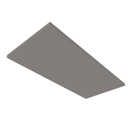 116914 Isoled Akustikabsorber H25 für Leuchtenrahmen mit Innenformat 500x1192 Produktbild front M