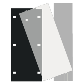 ZSFA55P6S MDT Schriftfeldabdeckung für Taster Plus / Plus TS BE-TA55x6.x2, Sch Produktbild front M