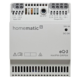 158080A0 EQ-3 Homematic Homematic IP Wired Netzteil, 4 A Produktbild front M