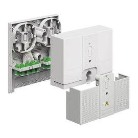 4231017 Kaiser Hausübergabepunkt Gf-AP 16 1 LC/APC-DX, Shutter, 2 Pigtails IP5 Produktbild