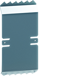 FWKPZ004 Tehalit Erdungsteil 2x f. Kanal Höhe 100 Produktbild