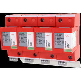 961151 Dehn Kombi-Ableiter Typ1+2 DEHNventil M2 880 dreipolig für ungeerd Produktbild front M