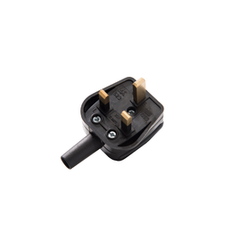 523mT/sw KaiserLeitungen Stecker mit Schutzkontakt, englische Ausführung m. Produktbild front M