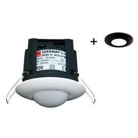 BEG92196SW B.E.G. BEG PD3-1C-DE weiß Bewegungsmelder inkl. Abdeckring 93085 Produktbild front M