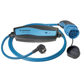 35201100063 eMobility MENNEKES Ladekabel Schuko-Typ 2 13A 4m Mode 2 Produktbild front M