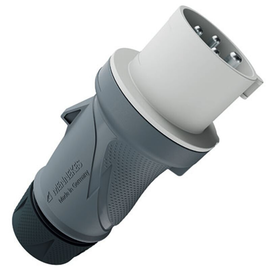 13608 Mennekes Stecker PowerTOP Xtra R HW/VN 32A 4p 12h IP54 ErgoCONTACT Produktbild front M