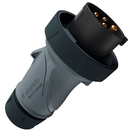 13623 Mennekes Stecker PowerTOP Xtra 16A 4p 7h 500V IP67/IP69 ErgoCONTACT Produktbild front M