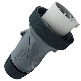 13681 Mennekes Stecker PowerTOP Xtra R HW/VN 32A 4p 12h IP67/IP69 ErgoCONTACT Produktbild front M