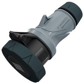 14644 Mennekes Kupplung PowerTOP Xtra R HW/VN 16A 5p 7h 500V IP67/IP69 ErgoCONT Produktbild front M