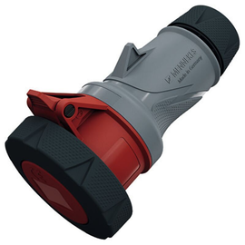 14651 Mennekes Kupplung PowerTOP Xtra R HW/VN 32A 3p 9h 400V IP67/IP69 ErgoCONT Produktbild front M