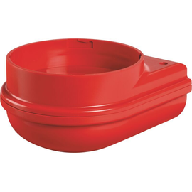 91576 Sirena M-Line-Sockel Wand rot 12W, 120-240V ACDC, IP66 Produktbild front M