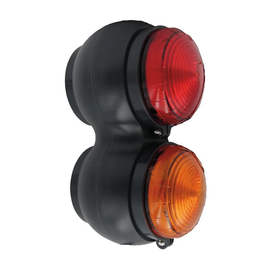 93610 Sirena TLINE2 CRANE M, mit Magnet rot, orange, 24V DC IP66 Produktbild front M