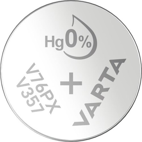 04075101401 VARTA ELECTRONICS V76PX/SR44 (1STK.-BL.) Knopfzellenbatterie 1,55V Produktbild Additional View 1 L