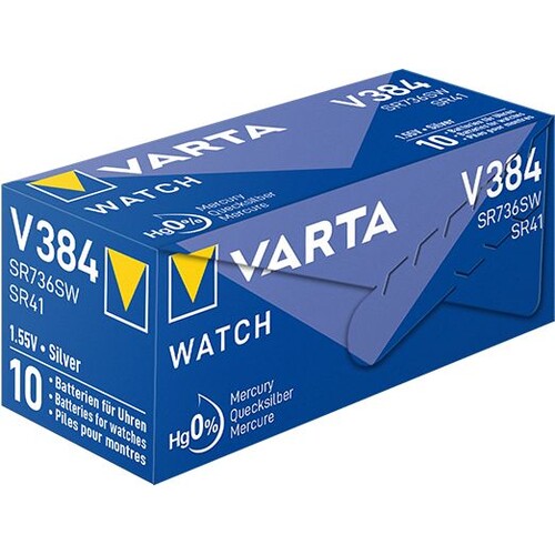 00384101111 VARTA WATCH V384 (1STK.-BL.) Knopfzellenbatterie 1,55V Produktbild Additional View 1 L