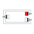 CAB725/1,5 PROCAB Cinchkabel 1x Stecker auf 2x Cinchstecker 1,5m Produktbild Additional View 1 S