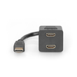 AK 1015 ASSMANN HDMI SPLITTER MIT 0,2-M. KABEL Produktbild Additional View 1 S