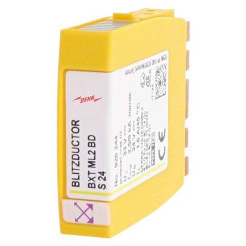 920244 DEHN Blitzductor BXT ML2 BD S24 Kombiableiter-Modul für 1 Doppelader Produktbild Additional View 1 L