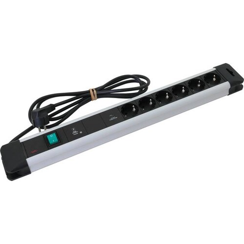 909250 Dehn Überspannungsableiter Typ 3 230V SFL-PRO 6X Steckdosenleist Produktbild Additional View 1 L