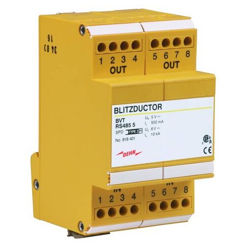 918401 Dehn BVT RS485 5 ÜS-Ableiter  BLITZDUCTOR VT Produktbild Additional View 1 L