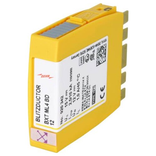 920342 Dehn Kombiableiter-Modul f.2 Doppeladern BLITZDUCTOR XT mit LifeC Produktbild Additional View 1 L
