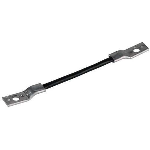 377510 DEHN Überbrückungsseil Cu 16mm² L=500mm m. 2Kabelschuhen B=10,5u.2x6,5mm Produktbild Additional View 1 L