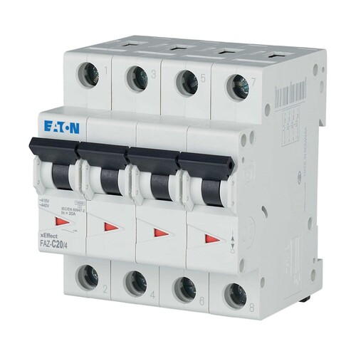 279062 Eaton FAZ-C20/4 Leitungsschutzschalter Produktbild Additional View 1 L