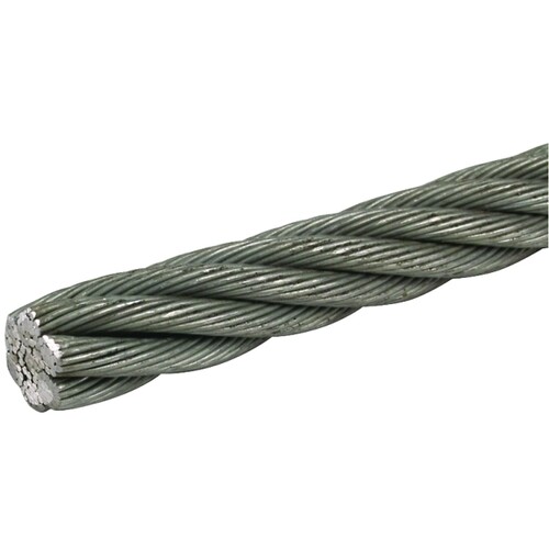 801050 DEHN Seil 10mm 42mm² St/galZn (114x0,65mm) R 100m Produktbild Additional View 1 L