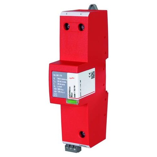961175 DEHN Koordinierter Blitzstrom- ableiter Typ 1 DEHNbloc Maxi f. IT-Syst. Produktbild Additional View 1 L