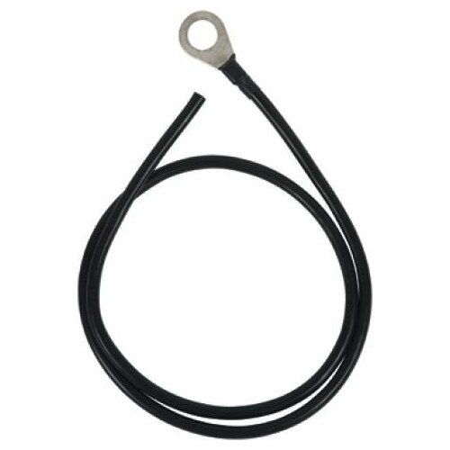 929096 DEHN Erdungsleitung Cu 16mm² L 1000mm mit Ringkabelschuh Bohrung 17mm Produktbild Additional View 1 L