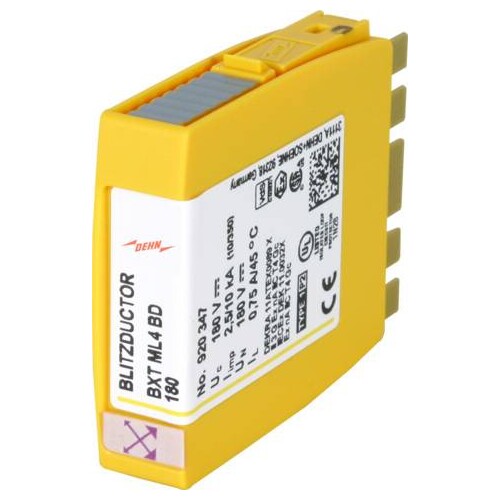 920347 DEHN Kombiableiter-Modul für 2 Doppeladern BLITZDUCTOR XT mit LifeCheck Produktbild Additional View 1 L