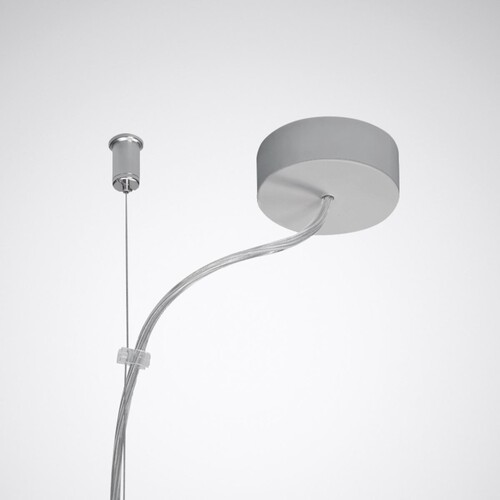 10018863 Trilux ZAA/03 Ans-Dose rund vp Deckenanschlussdose silber Produktbild Additional View 1 L