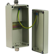906055 DEHN Aluminiumgehäuse Aufputz IP65 mit Hutschiene B 100 H200 T 81mm Produktbild Additional View 1 S