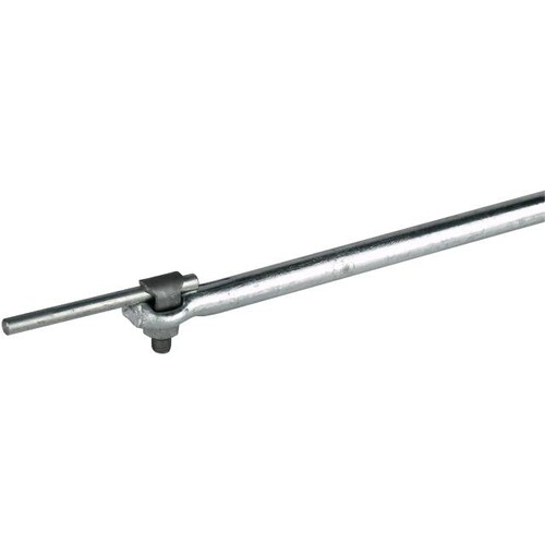 100150 DEHN Fangstange D 16mm L 1500mm St/tZn mit Klemmschraube für Rd 7-10mm Produktbild Additional View 1 L