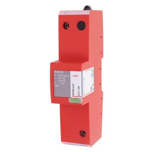 961200 DEHN Kombiableiter Typ 1 DEHNvenCI 1-polig 255V AC+Vorsicherung Produktbild Additional View 1 L