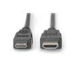 AK-330106-030-S Classic HDMI Kab.A STMini C ST 3m HDMI 19pol. UL20276 Produktbild Additional View 1 S