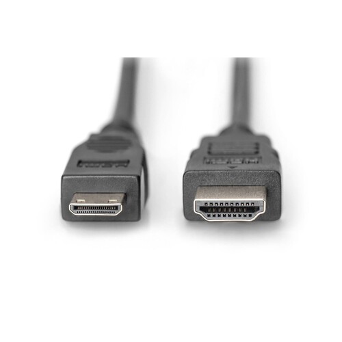 AK-330106-030-S Classic HDMI Kab.A STMini C ST 3m HDMI 19pol. UL20276 Produktbild Additional View 1 L