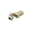 AK-610517-000-I Classic Modular Adapter DS09STRJ45 D Sub Stecker 09pol. RJ45 Produktbild Additional View 1 S