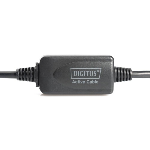 DA-73101 Digitus USB Repeaterkabel USB 2.0 15M USB A ST  USB A BU, 15M Produktbild Additional View 1 L