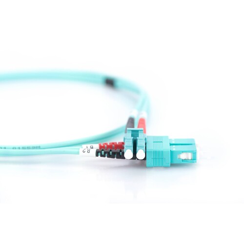 DK-2532-05/3 Digitus LWL Duplexkabel LCSC  5m OM3 50/125µ Produktbild Additional View 1 L