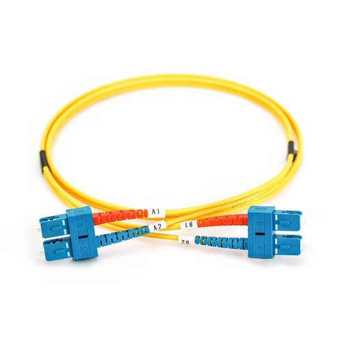 DK-2922-02 Digitus LWL Duplexkabel SCSC 2m OS2 9/125µ Produktbild Additional View 1 L