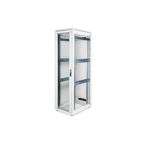 DN-19-42U-6/8-1 Digitus 19 Schrank 42HE Glastür H2060 x B600 x T800mm,RAL7035 Produktbild Additional View 1 L